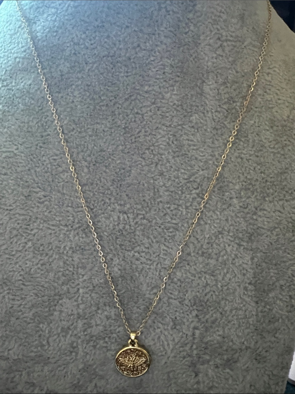 Gold 🐝 Bee coin Pendant Necklace - Women Jewelry